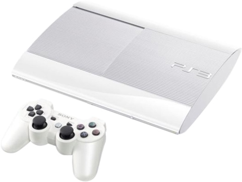 PS3 500GB White Super Slim Unboxed